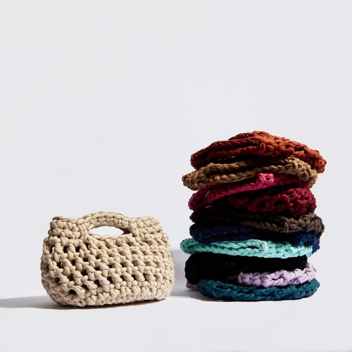 “Nadia is back!” crochet handbag crème